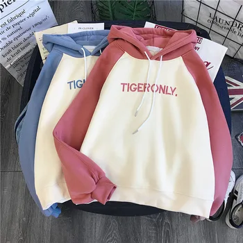 

Hoodies Women Hooded 2020 Leisure Letter Print Hoodies Women Hooded Sweatshirts Harajuku Hip Hop Hoodies Sweatshirt Streetwear