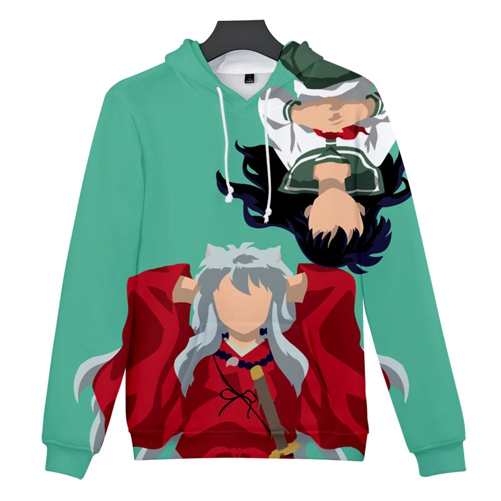 Горячая Распродажа 3D Аниме толстовки Inuyasha героев из мультфильмов аниме манга Inuyasha Толстовка Для мужчин/wo Для мужчин и детей с длинными рукавами для мальчиков и девочек прикольная верхняя одежда
