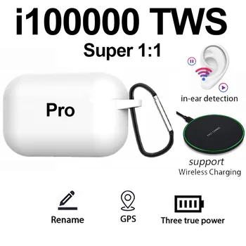 

i100000 TWS Pro 3 Wireless Headphones Bluetooth 5.0 Earphone Super Bass Stereo Earbuds with Charging Box for iPhone Android Air3