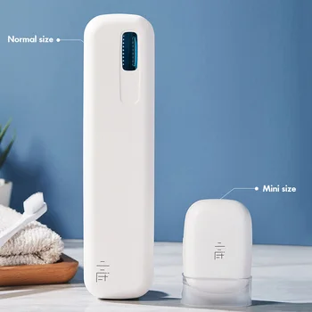 

Portable UVC Disinfection Toothbrush Sterilizer Box USB Rechargeable Toothbrush Head Sterilizer Toothbrush Case for home Travel