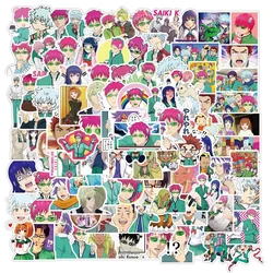 10/30/50PCS Anime Qimu Kusuo Catastrophe Bande Dessinée Graffiti Autocollants Ordinateur Portable Bagages Casque Décoration En Gros 