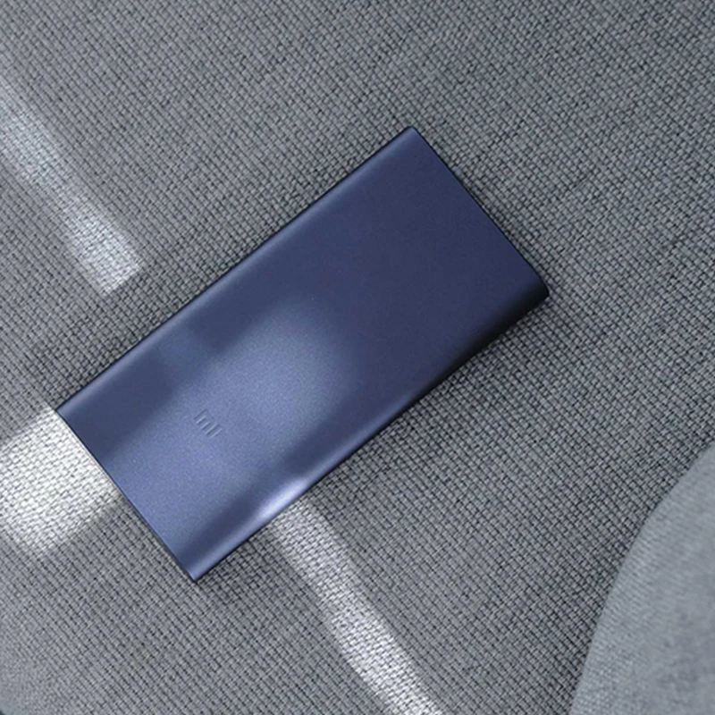 Внешний аккумулятор Xiaomi Mi 10000 мАч 18 Вт быстрая зарядка внешний PLM09ZM с двумя USB