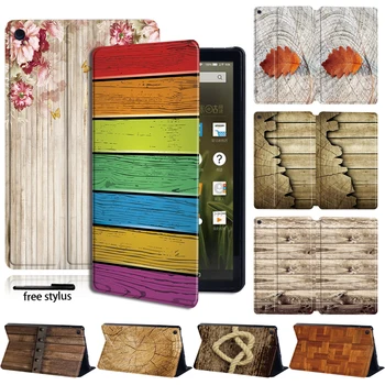 

Tablet Case For Amazon Fire 7 (5/7/9th) HD8 (6/7/8th) HD10(5/7/9th ) Drop Resistance Leather Tablet Case+Free Stylu