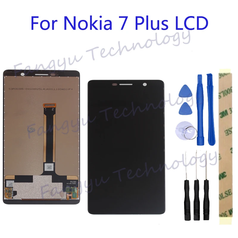 

6.0 inch Original For Nokia 7 Plus LCD Touch Screen TA-1062 LCD Digitizer Replacement For Nokia E7 Plus Screen LCD Display+tool