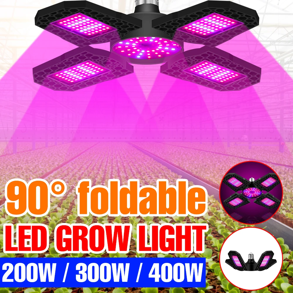 400W LED Grow Light E27 Phyto LED Panel Lamp For Plant 220V Full Spectrum Lampara Growth Tent Hydroponics Bulb 110V 100W 200W led phyto grow light plant lamp hydroponics 12v flower seeds bulbs 300w 400w lampara led indoor greenhouse growth tent bombilla