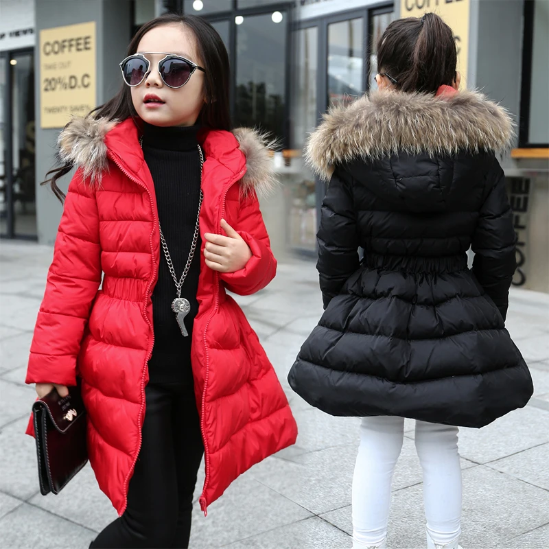 Детская зимняя куртка с капюшоном на возраст 6 10 лет|girl winter|parkas for girls winterjacket girl winter