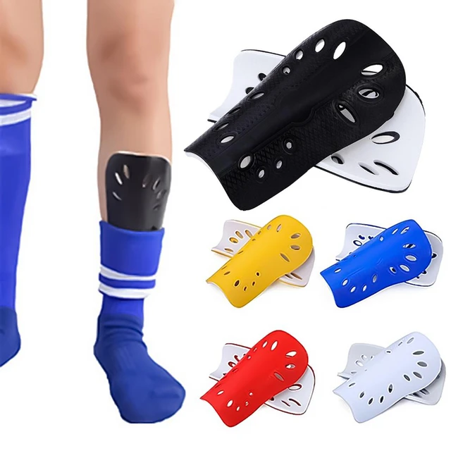 Protège-tibia en similicuir pour sports de plein air, coussin de bouclier  de football, housse de protection de soutien des jambes, sports pour  adultes et enfants, 2 pièces - AliExpress