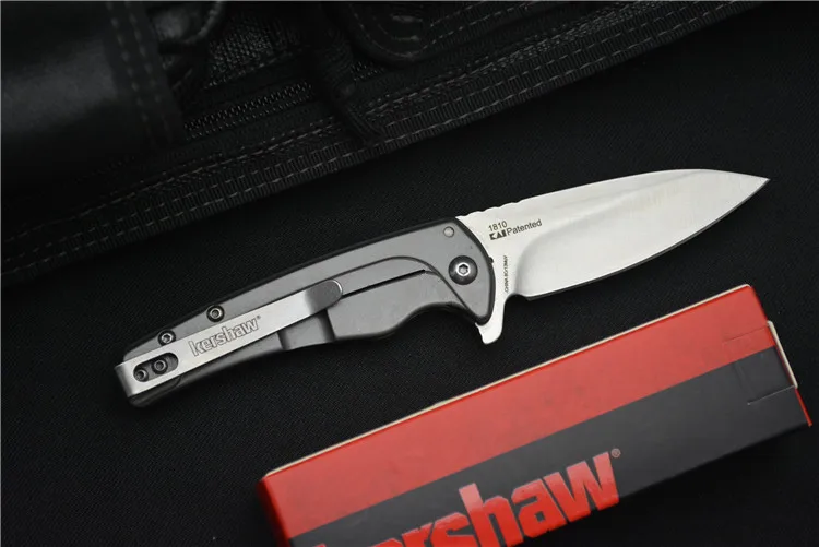 Новейший качественный складной нож Kershaw 1810 EDC, ручка из нержавеющей стали с 8cr13mov стальным лезвием, Карманный Походный нож, инструменты