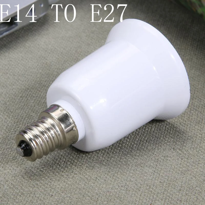 

Light converters E14 TO E27 Adapter Conversion Socket High Quality Material Fireproof Socket Adapter Lamp Holder