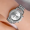 2022 silver ladies watch, ladies fashion luxury water diamond British watch, ladies watch stainless steel band ladies watch ► Photo 2/6