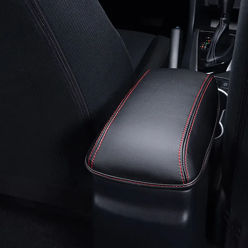 TiOODRE модные удобные волокна кожа подлокотник защита центральный ящик для Toyota для hyundai Elantra стайлинга автомобилей