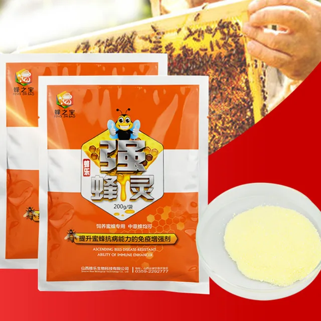 Méh Erős Szellem Növekvő Méhek Betegségálló Képessége Immunjavító Mézelő Méhsejtek Méhkas Gyógyszer Méhész Ellátás
