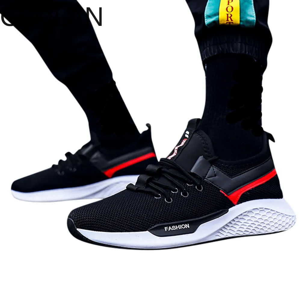 

Men Sneakers Men Casual Shoes Brand Men Shoes Male Mesh Flats Breathable Slip On Spring Autumn Xammep #G3