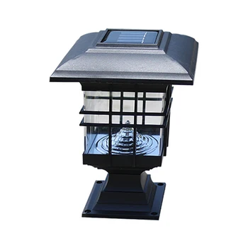 

Sunlight Garden Outdoor Waterproof Decorative Courtyard Wall Lamp Street Lamp White LED Solar Rechargeable Lantern Light