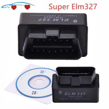 Новейший Супер Мини ELM327 V1.5/v2.1 Bluetooth OBDII OBD2 беспроводной ELM 327 многоязычный диагностический инструмент для Android Torque/ПК Новейший Супер Мини ELM327 V1.5/v2.1 Bluetooth OBDII OBD2 беспроводной ELM 327 многоязычный диагностический инструмент для Android Torque/ПК