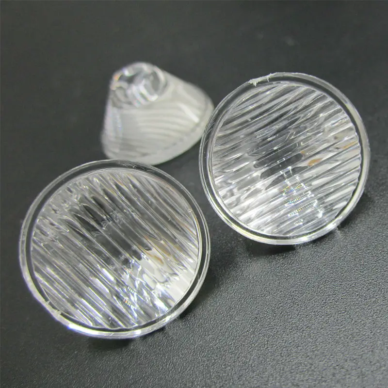 1W 3W 5W Stripe 20mm LED Lens optical pmma high power condensing led lenses 5/10/15/25/30/45/60 degree for Lamp DIY