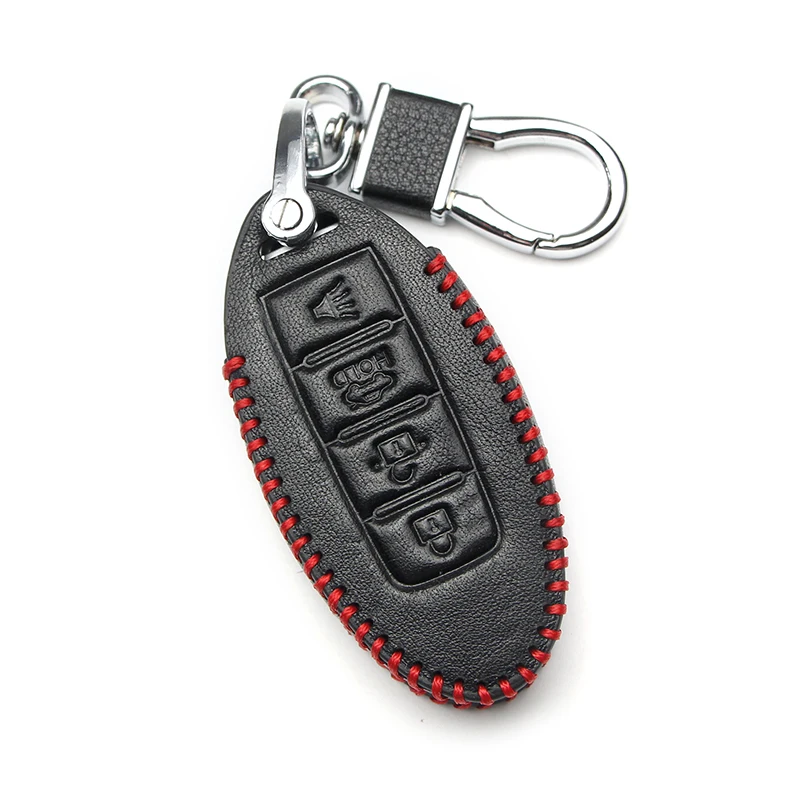 Car key case for cars leather remote key for Nissan Note Micra k12 x trail t31 t32 Qashqai Teana j32 j10 patrol y62 Tiida Murano