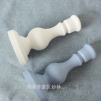 

New Nordic Simple White / Pink / Blue Candle Holder Decoration Dining Table Living Room Decoration Wedding Scene Arrangement