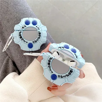 

3D Cute Cartoon Digimon Monster Digivice Headphone Cases Soft Silicone Earphone Protection Cover Case For Apple Airpods Pro 3