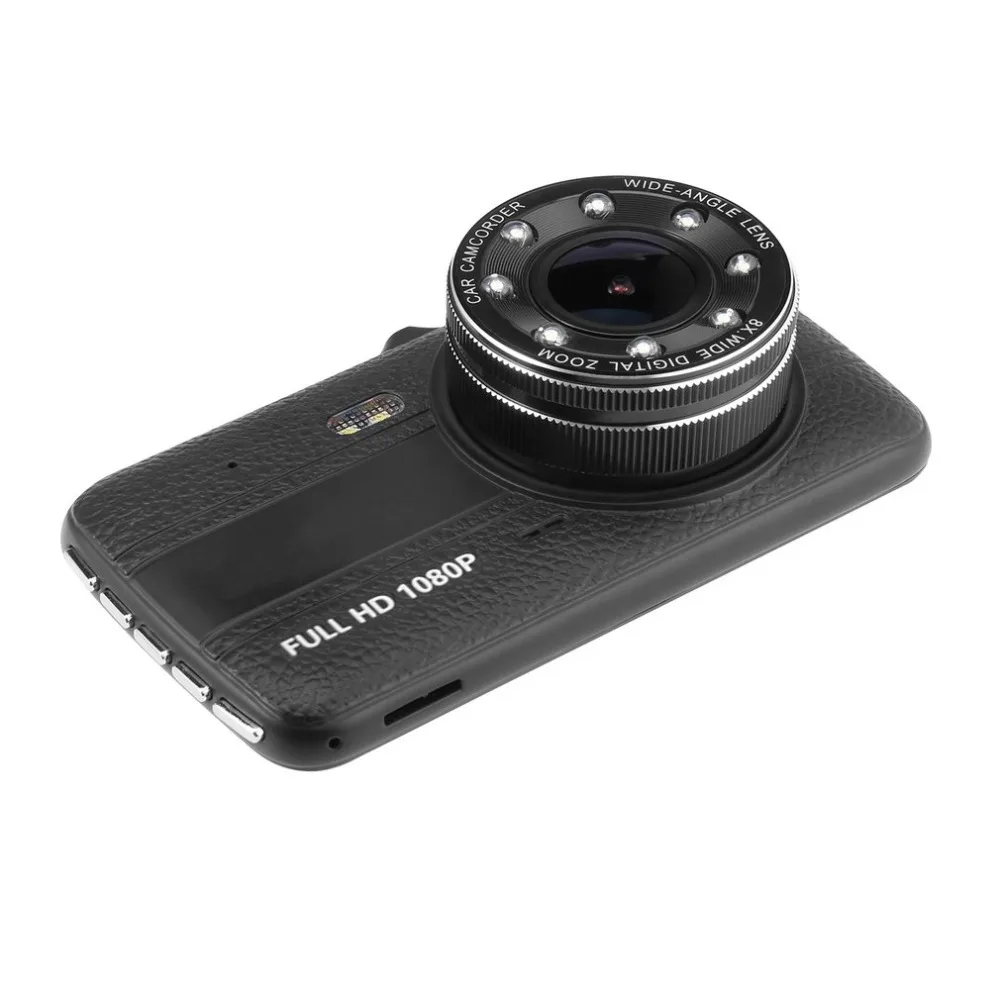 4 дюйма G-sensor 140 градусов широкоугольная HD Видеорегистраторы для автомобилей вождения Регистраторы видеокамера