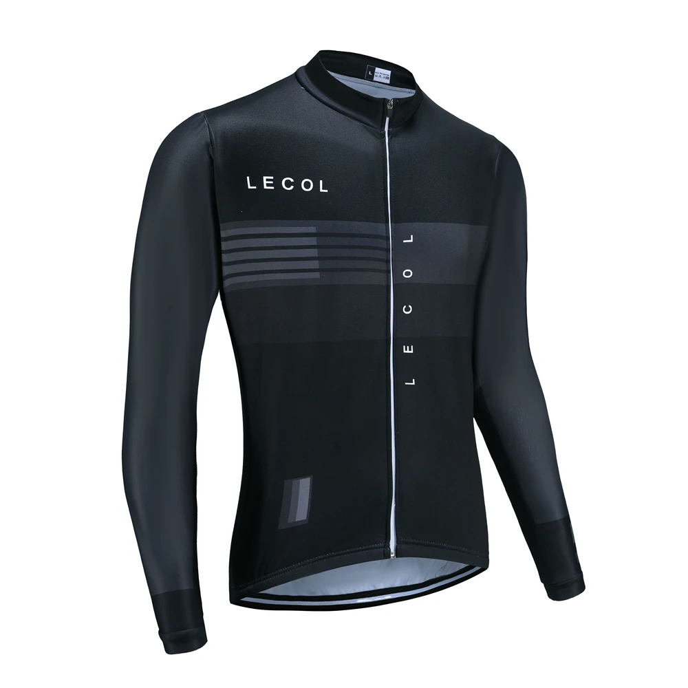 Мужской комплект одежды LECOL 2020 Pro Team осенний из Джерси с длинным рукавом для