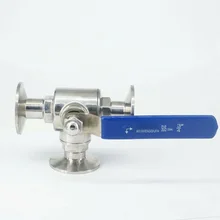 1 х l-образный шаровой клапан 304 из нержавеющей стали L порт прочный и практичный в использовании l-образный шаровой клапан с высоким качеством