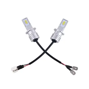 

Gold Light Ice Blue White Light 3570 2SMD Highlight Car LED Decoding Fog Lamp E7CA