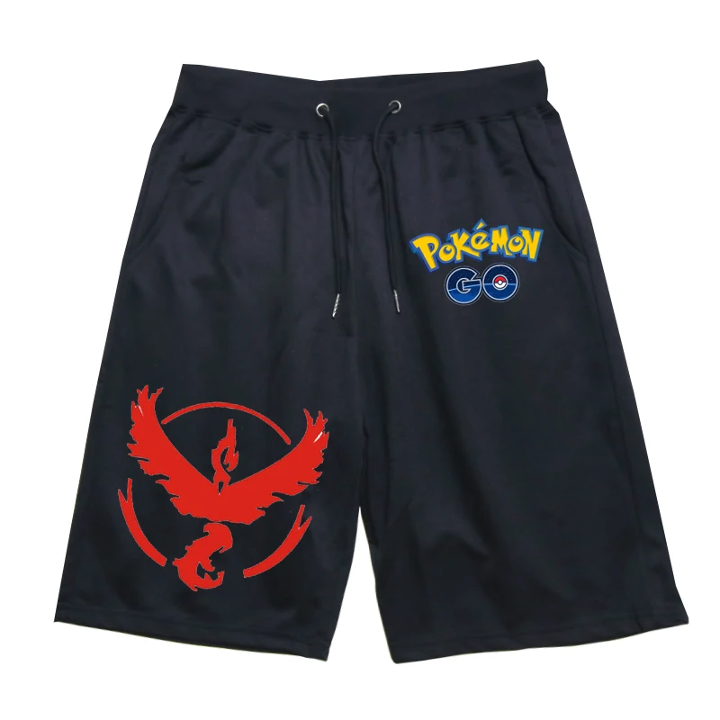 Шорты для спортзала Pokemon Articuno, Пикачу, генгар, джоггер, для фитнеса, длиной до колен, мужские новые модные спортивные дышащие штаны