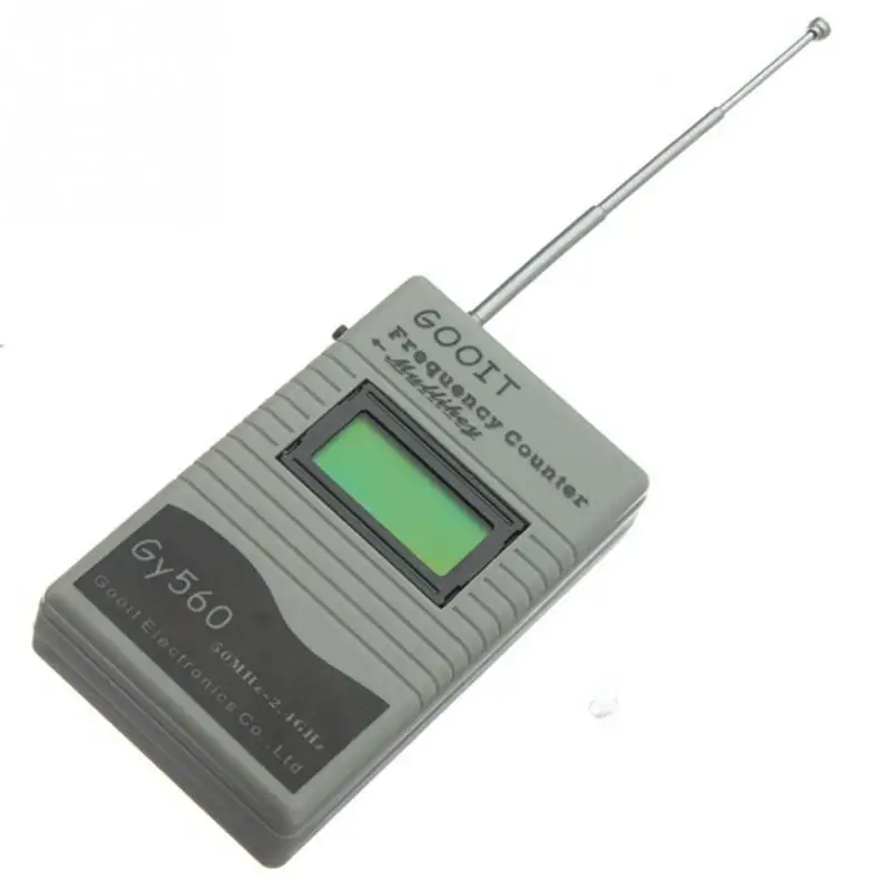 Устройство для тестирования частоты для двухстороннего радиоприемопередатчика GSM 50 МГц-2,4 ГГц GY560 счетчик частоты метр