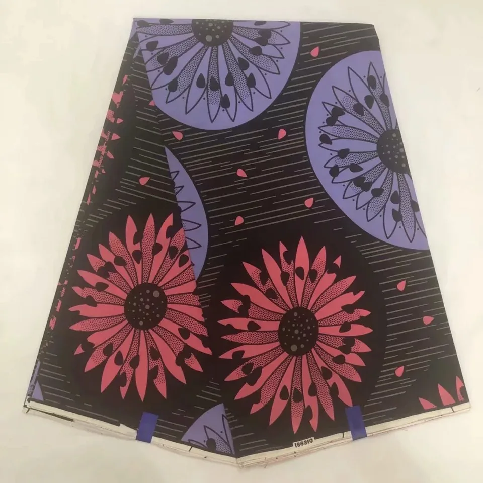 Mitex Печать Ткани Хлопчатобумажные для изготовления платьев юбки/африканские ткани Kitenge ткани африканская Pagne LSW-85