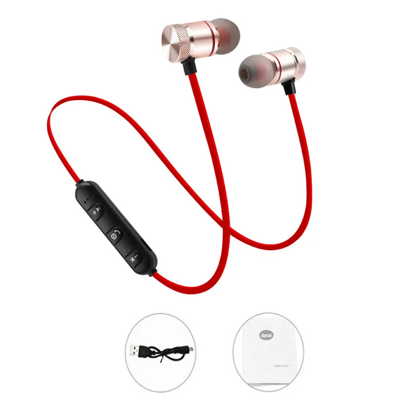 OPP bag XT6 Bluetooth наушники Беспроводная гарнитура спортивные стерео наушники бас наушники для прослушивания музыки наушники с микрофоном для Xiaomi iPhone samsung - Цвет: OPP bag