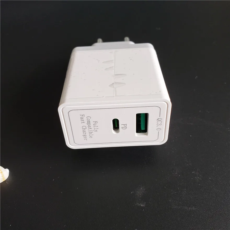 300 шт. QC3.0 PD type-C type C USB быстрое зарядное устройство адаптер для путешествий 36 Вт Smart QC 3,0 USB Быстрая зарядка для iPhone samsung Galaxy