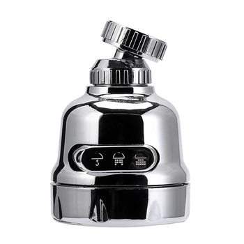 

Shower 360 Degrees Rotating Booster Movable Accessories Bathroom Replacement Tap Extender Faucet Spray Head Kitchen Splash-proof