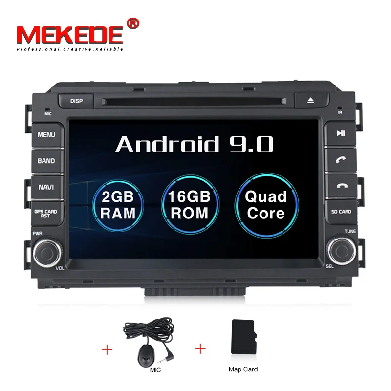 MEKEDE 4G ram 32G rom Android 9,0 автомобильный мультимедийный плеер для Kia Carnival. Sedona Автомобильный gps навигатор dvd-плеер - Цвет: 16G CAR DVD