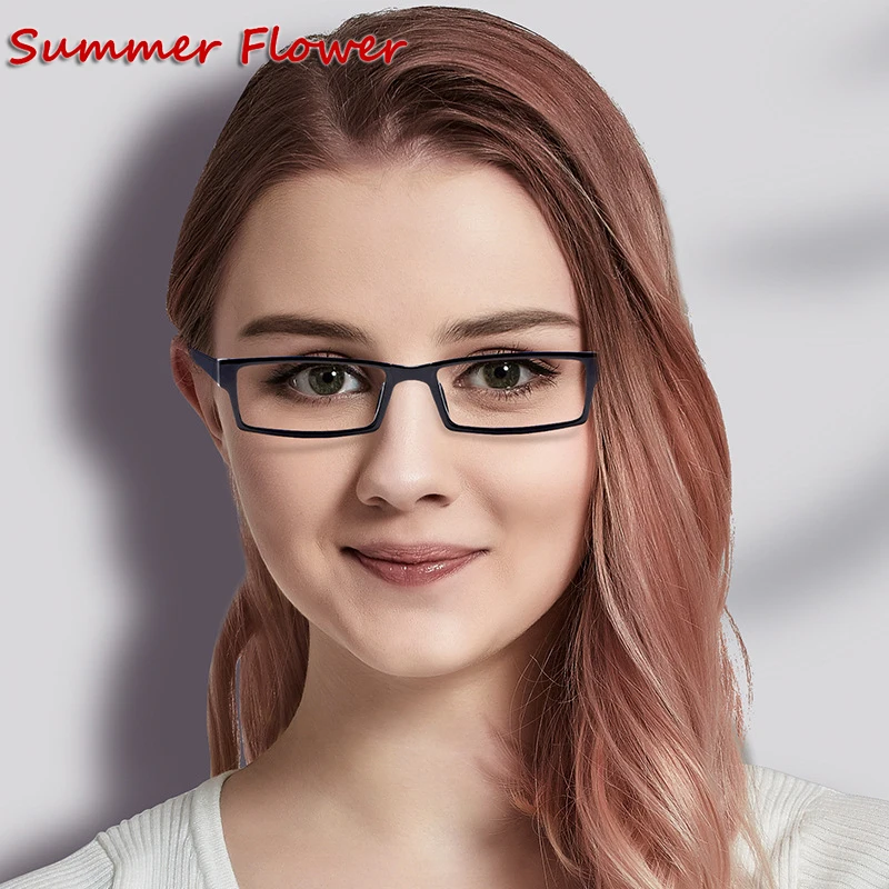 Small Frame For High Dopter Men Tr90 Frame Prescription Glasses Women