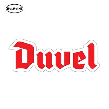 

HotMeiNi 13cm x 4.7cm DUVEL Sticker Car Styling Accessories Reflective Waterproof Funny Vinyl Car Decal Decorate Car Sticker