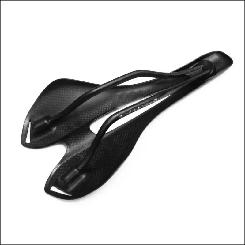 Bicycle Saddle Lightweight Hollow Shock Absorption Carbon Fiber Front Seat Mat Cushion Bike Cycling Accessories