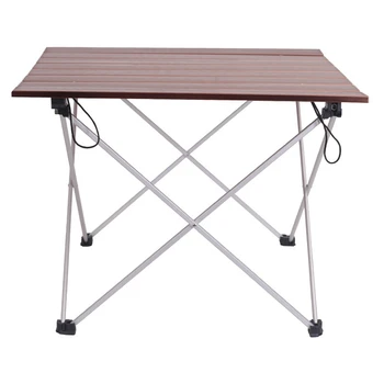 

Ultralight Aluminum Alloy Table Outdoor Camping Table Portable Folding Table Camping Self-Driving Table
