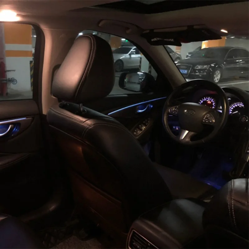 

for Volkswagen VW CC(3C)2009-2011 2.0TSI 3.6FSI R-Line led rgb app auto ambient atmosphere light car Interior Decorative lights