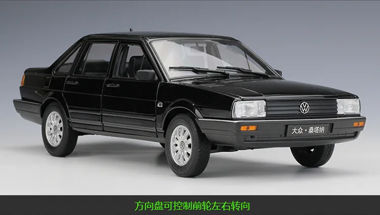 WELLY литье под давлением 1:18 высокая модель симулятора автомобиля VW SANTANA металлический гоночный автомобиль сплав игрушки для детей подарки коллекция для взрослых Коллекция