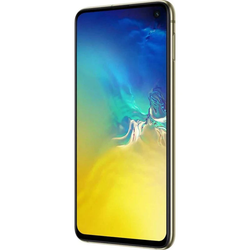 Смартфон Samsung Galaxy S10e SM-G970F 128Gb 6Gb желтый 3G 4G 2Sim 5.8" AMOLED 1440x2960 And9 16Mpix