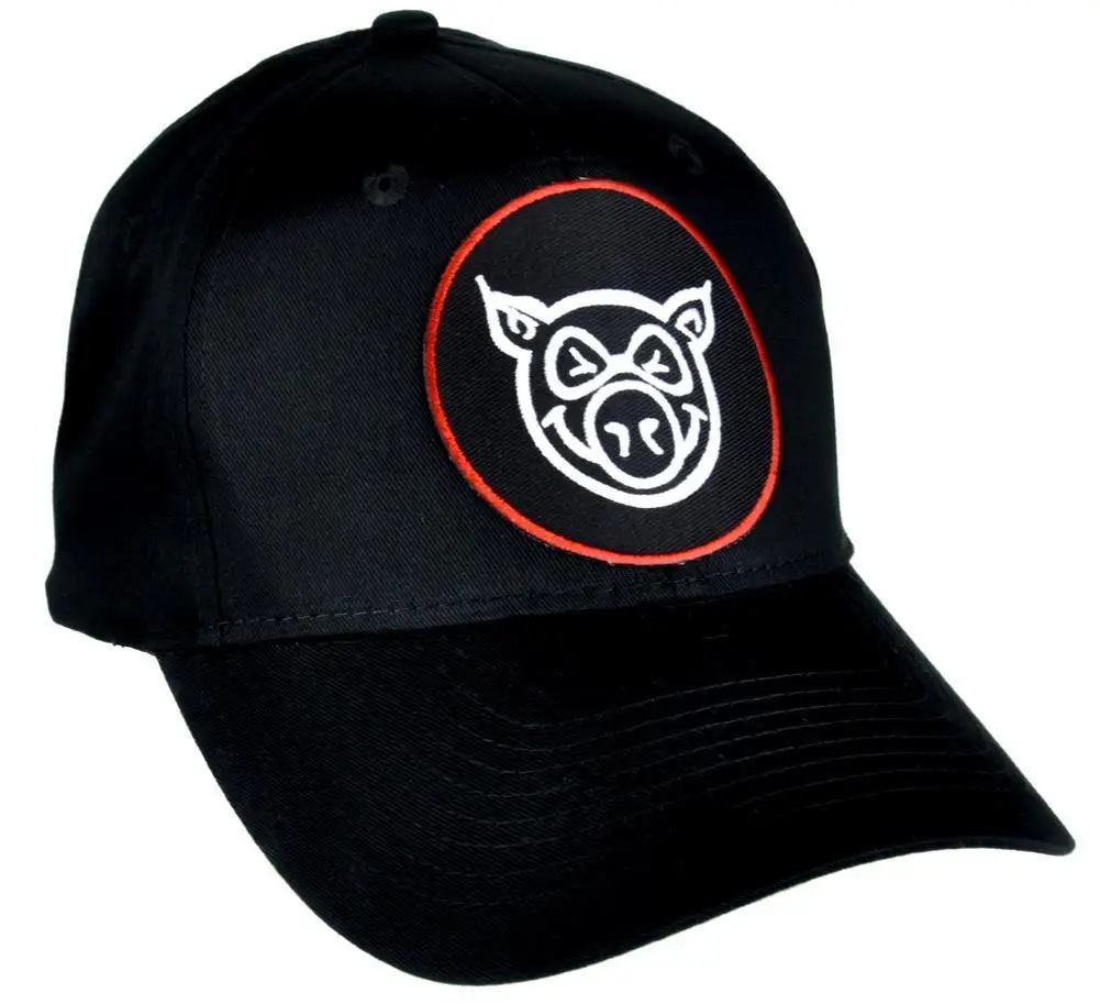 Бейсболка с принтом злого поросенка Альтернативная известная бейсболка для