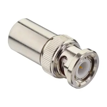 

10 Pieces 50 Ohm BNC Terminator, DC to 4GHz BNC Male End Connector Surveillance Video Coaxial Cable Plug Adapter RG58 Terminator
