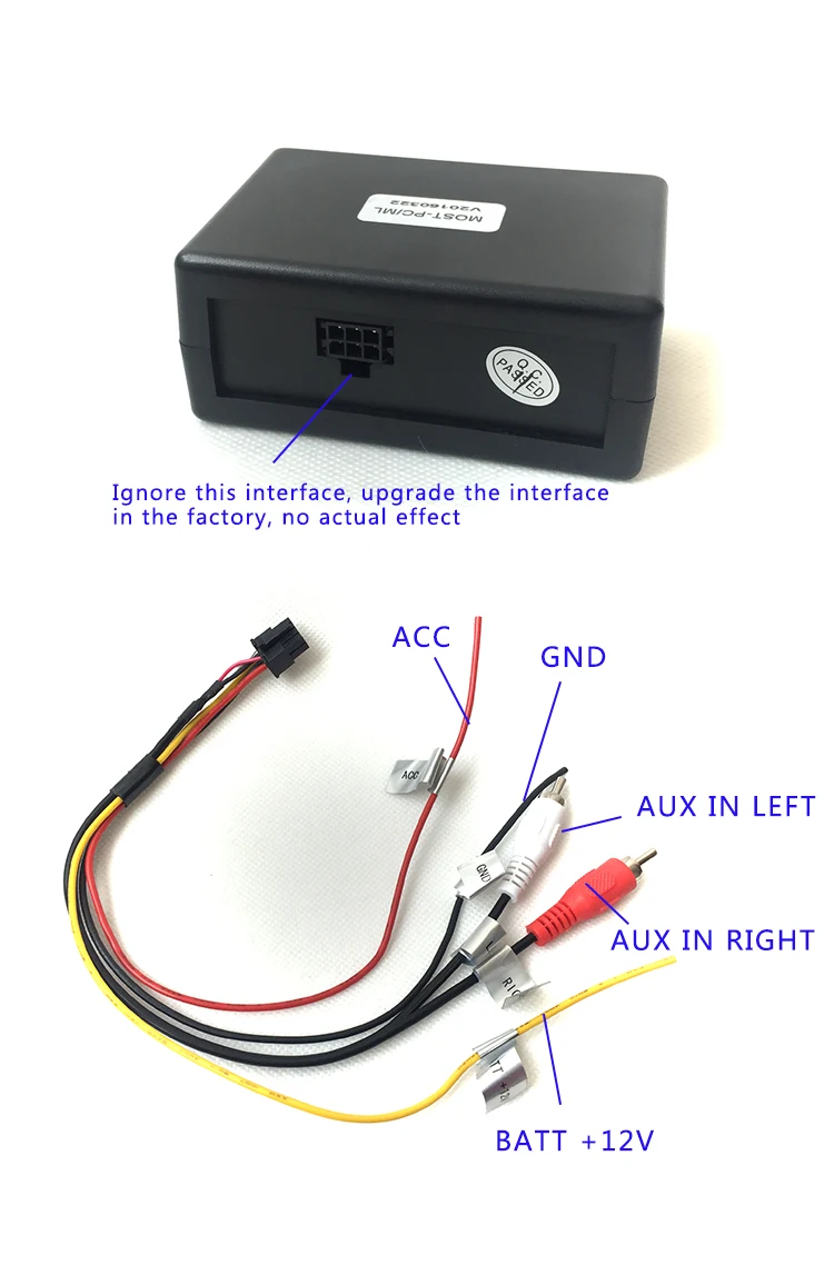 Benz волоконная Коробка aux Оптическое волокно becoder ML GL R SLK W164 W251 Porsche cayenne boxster cayman усилитель adptor BOSE harman