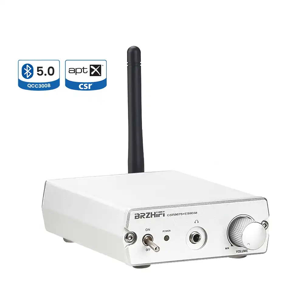 Bluetooth адаптер BRZHIFI CSR8675 без потерь Hi Fi аудиоресивер BT декодер LDAC наушники