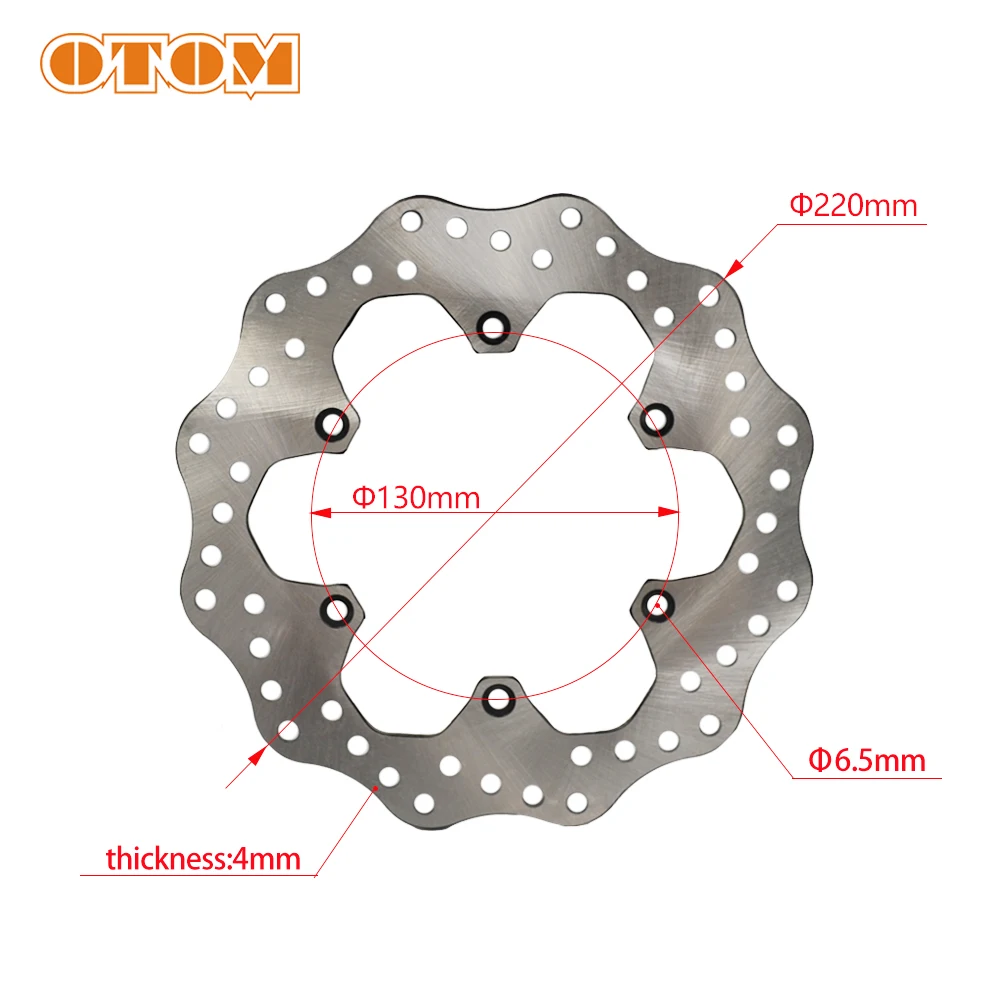 OTOM тормозной диск мотоцикла мотокросса грязи уличный велосипед передний задний 26 мм 22 мм для KTM Husqvarna