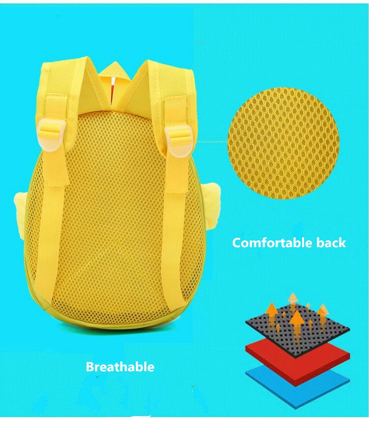 YK-Leik 3D cartoon kids backpack for boys and girls High quality nylon school bags for kindergarten Children travel backpacks