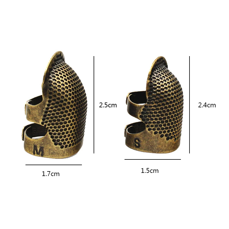 Retro Finger Protector Antique Thimble Ring Handworking Needle Thimble Needles Craft Household DIY Sewing Tools home gadgets 