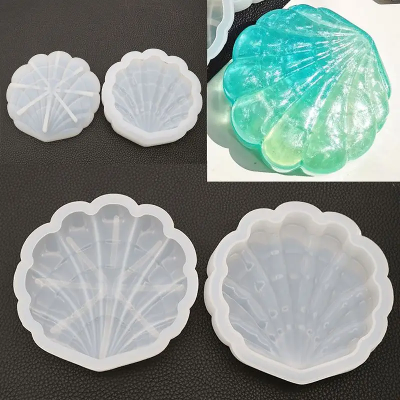 5 шт. тыквенный череп Gueen Crown Shell Коробка лоток Силиконовая форма комплект форма для эпоксидной смолы коробки для хранения ювелирных изделий Смола Комплект пресс-форм