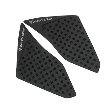 

Motorcycle Tank Pad Protector Sticker Decal Gas Fuel Knee Grip Traction Side for Yamaha MT-03 MT03 MT 03 2015-2016